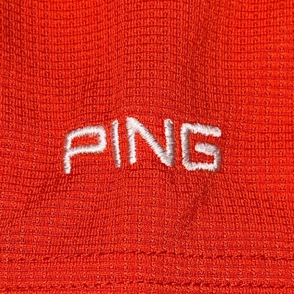 PING Syracuse University Orange Polo Shirt - Men's Large - SensorCool - Picture 10 of 10